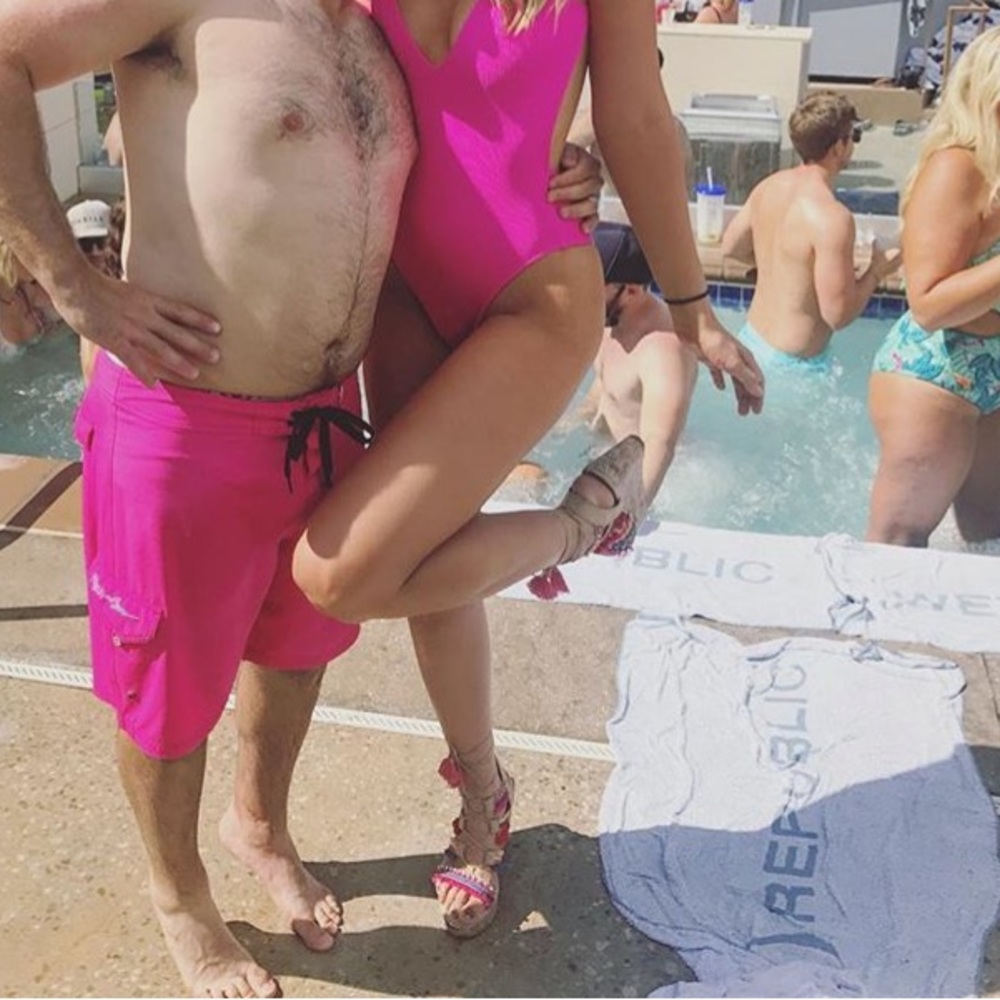 Fun beach/ pool wedge